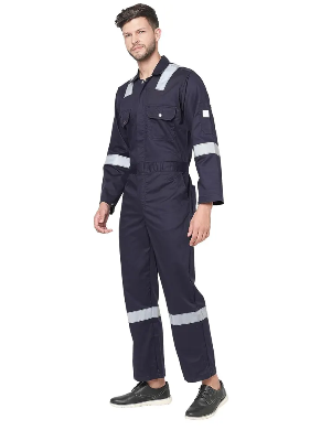 定制工廠長袖工作服專業(yè)定制勞保工裝加反光條 派登服飾