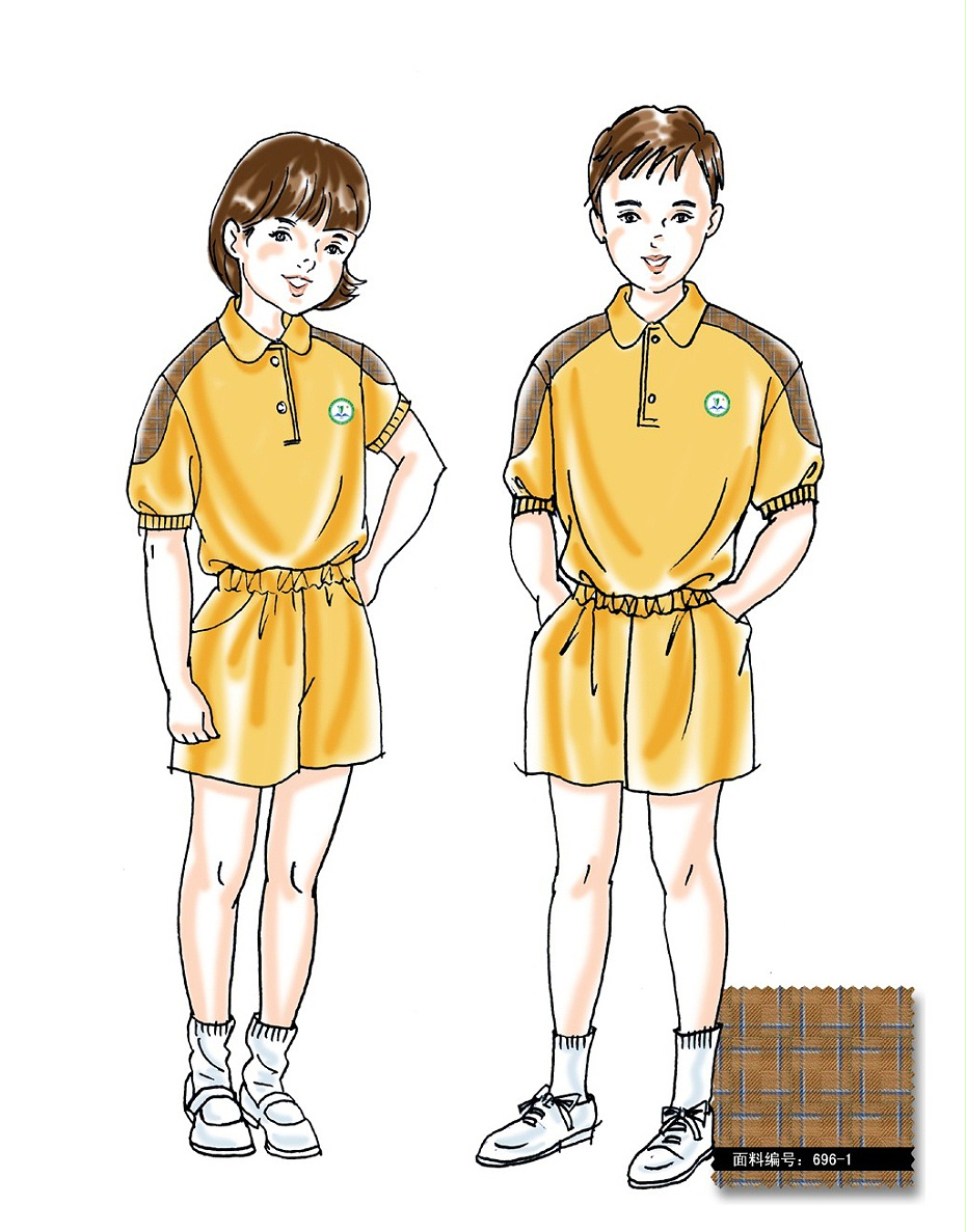 時尚民族風(fēng)學(xué)生校服定制